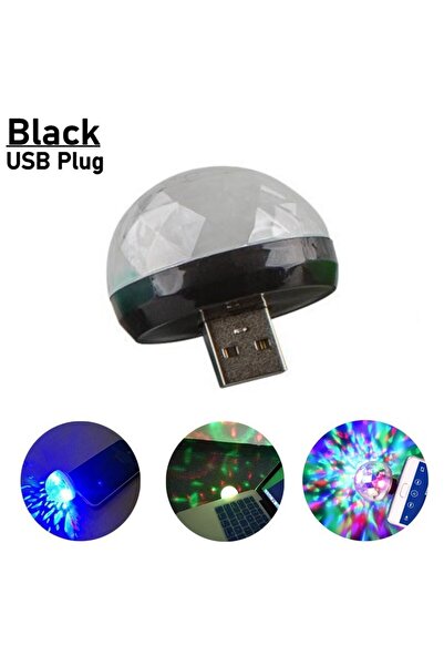 Choice مصباح سيارة LED أسود اللون مزود بمقبس USB، مناسب للحفلات العائلية، مزو...