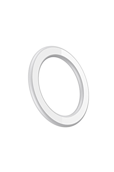 Choice حامل حلقي مغناطيسي أبيض واحد للهواتف مقاس 14 و13 و12 بوصة، حامل مغناطي...