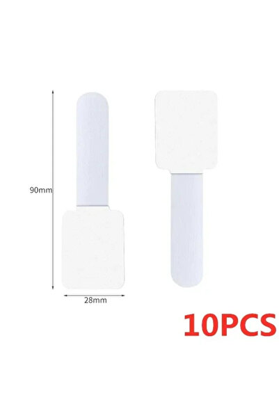 Choice1 10 قطع من أربطة الكابلات الجديدة القابلة لإعادة الاستخدام باللون الأب...