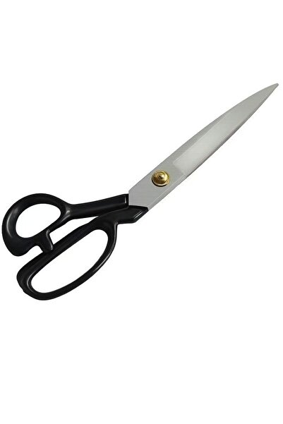 Choice مقص خياطة أسود من الفولاذ المقاوم للصدأ مقاس 10 بوصات، أداة خياطة احترافية للأقمشة والملابس