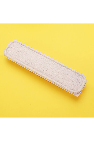 Choice Beige Tableware Box Multicolor Portable Cutlery Case Spoon Fork Storag...