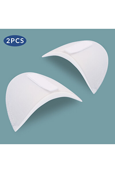 Choice 1cm White Pair Suit Shoulder Pads Jacket Anti-Slip Clothing Sponge Sho...