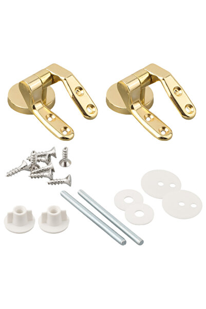 Choice A Gold Replacement Option Gold Toilet Seat Hinges Fittings Hinges Replacement Toilet Zinc Alloy Fit.