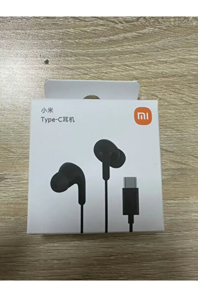 Xiaomi black Original Type-C Headphone Waterproof Wired Earphones with Microphone Stereo Earbuds Sports...