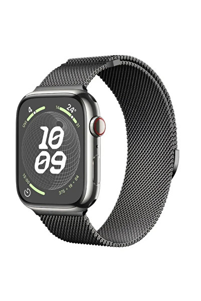 Choice سوار ميلانو من الجرافيت مقاس 42، 44، 45، 46، 49 مم لساعة Ultra 2، متوف...