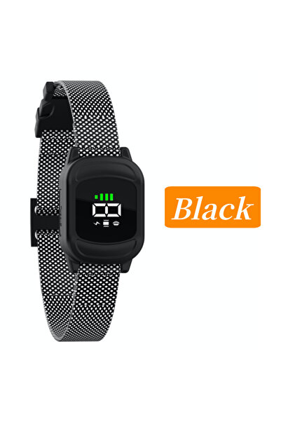 Choice طوق كلاب أسود أوتوماتيكي مضاد للنباح، مقاوم للماء بمعيار IP67، قابل لإ...