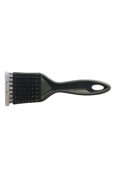 Choice black 1pc Grill Cleaner Portable Deep Cleaning Steel Brush Plastic Han...