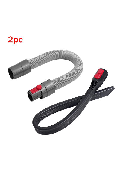 Choice خرطوم تمديد مرن مكون من قطعتين، أداة تنظيف الشقوق، مناسب لرأس فوهة شفط...