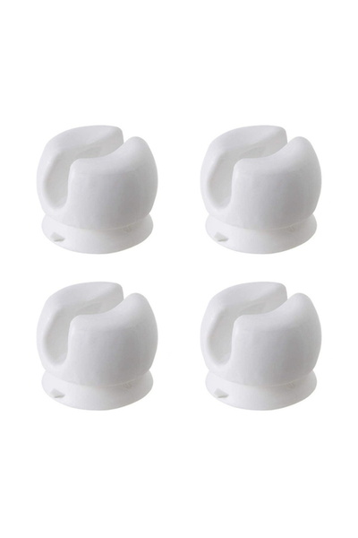 Choice B 4 قطع 〔CC33〕1/4 قطعة رف فرشاة أسنان مقاوم للغبار يُثبت على الحائط، ر...