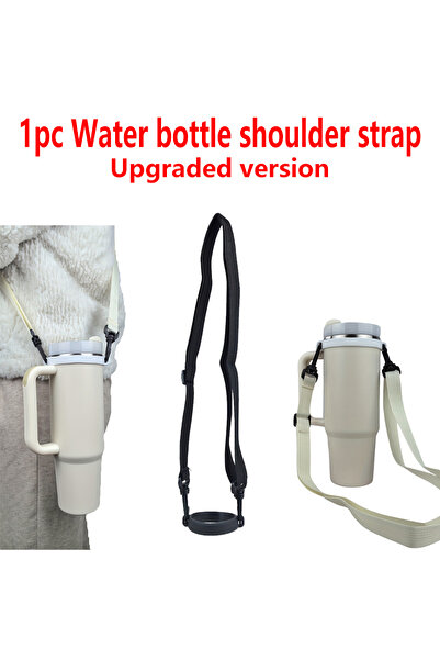 Choice حزام كتف لزجاجة مياه أسود مطور قطعة واحدة - عالي الجودة وقابل للتعديل ...