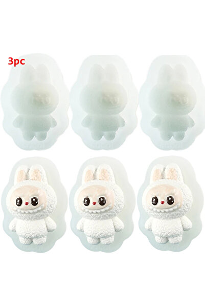 Choice قطعتان من قوالب السيليكون ثلاثية الأبعاد اللطيفة لتزيين الكيك والموس و...