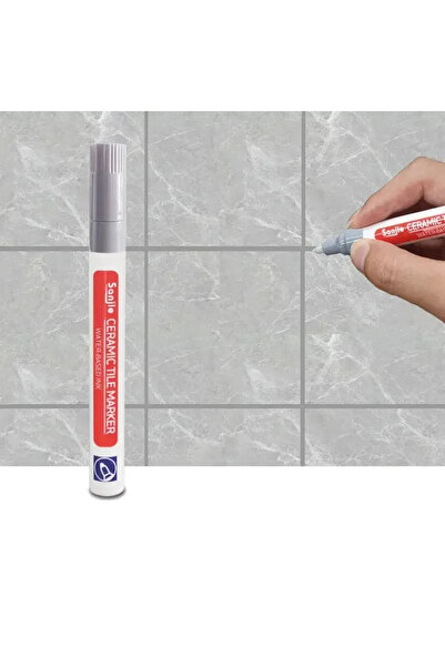 Choice 3PCS Light Gray 1/3 Pcs Waterproof White Marker Pen Wall Seam Repair T...