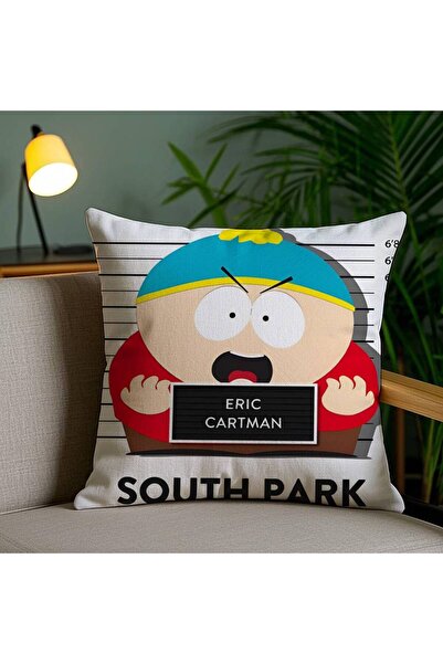Choice غطاء وسادة بتصميم كرتوني مضحك من مسلسل ساوث بارك، مقاس 30×30 سم، مضاد ...