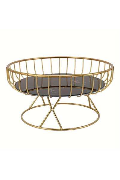 Choice Black 1 piece of European-style light luxury fruit plate, creative living room home fruit basket, af