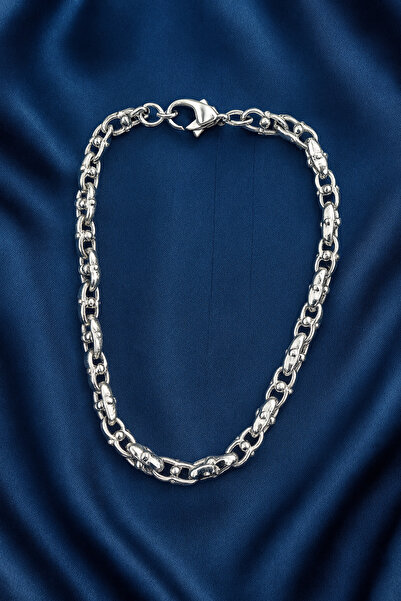 A-STİL TAKI Men's Gift Box King Non-Tarnish Chain Stainless Steel Bracelet