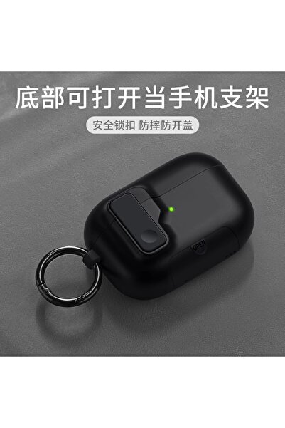 Choice For AirpodPro3 night black 2025 New For AirPods Pro 3 Phone Stand Case...