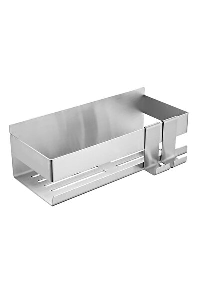 Choice 22CM 1Pcs Stainless Steel Shower Shelf Without Drilling Wall Mounted S...