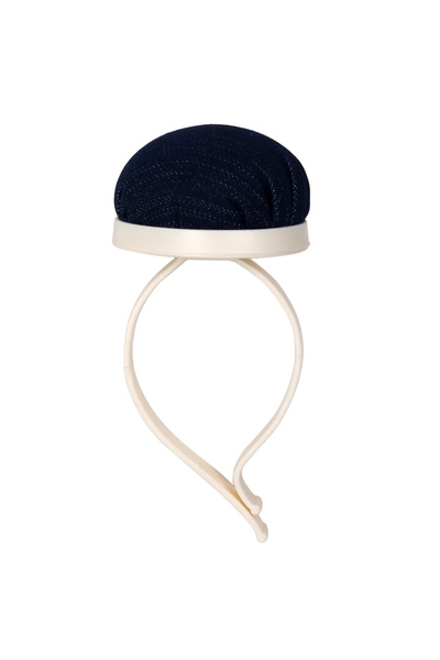 choice2 Dark blue Wrist Needle Pad Round Denim Cross Stitch Accessories Sewin...