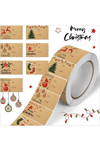 Choice مقاس واحد يناسب الجميع، لفة واحدة تحتوي على 210 قطعة/لفة واحدة، ملصقات...