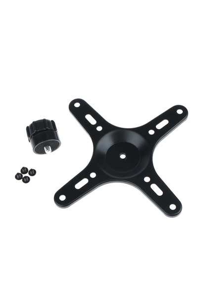 Choice with ball head 1Set Portable Monitor Mounting Bracket Plate VESA 1/4 I...