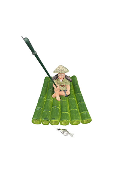 Choice ديكور حوض أسماك عائم من هوا هوا باللون الأخضر، ديكور حديقة مصغرة، تصمي...