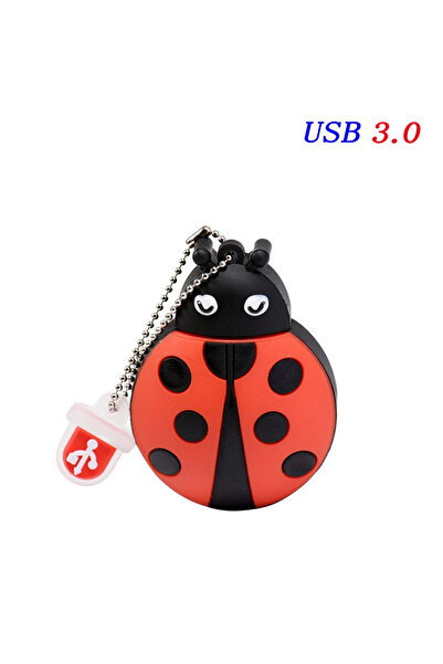 Choice13 ذاكرة فلاش USB خضراء عالية السرعة بسعة 64 جيجابايت، بتصميم خنفساء لط...