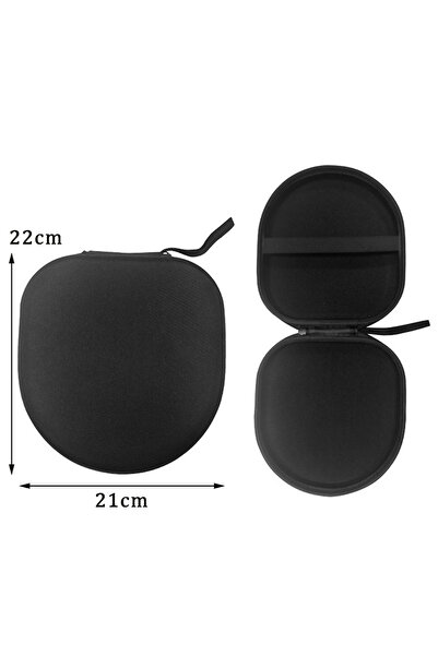 Choice حقيبة تخزين سماعات أذن صلبة من مادة EVA سوداء اللون، مناسبة لسماعات WH...