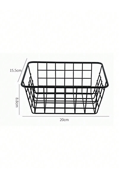 Choice Black-B 1pcs Wire Baskets for Organizing Household Pantry Baskets For ...
