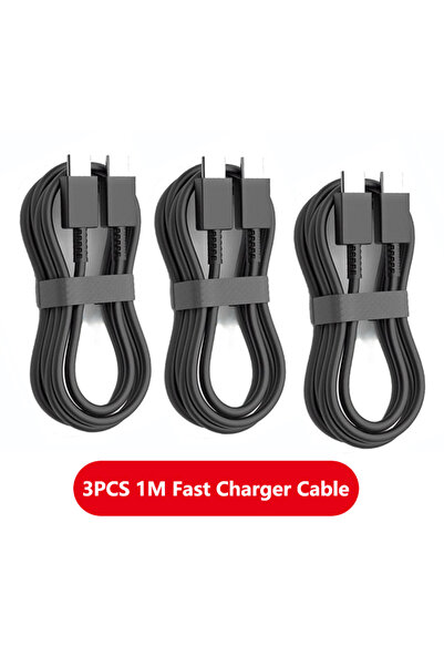 Choice كابل شحن سريع USB من النوع C إلى النوع C بقوة 100 واط، طوله 1 متر، عدد...