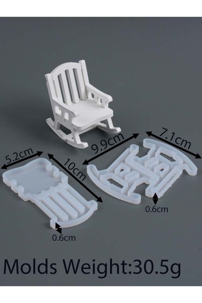 Choice 01 قالب سيليكون ثلاثي الأبعاد لتركيب الكراسي، يمكنك صنعه بنفسك من الخر...