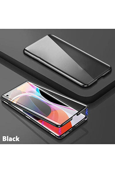 Choice66 Redmi Note13Pro5G Black 360°Full Protected Metal Magnetic Double-Sid...