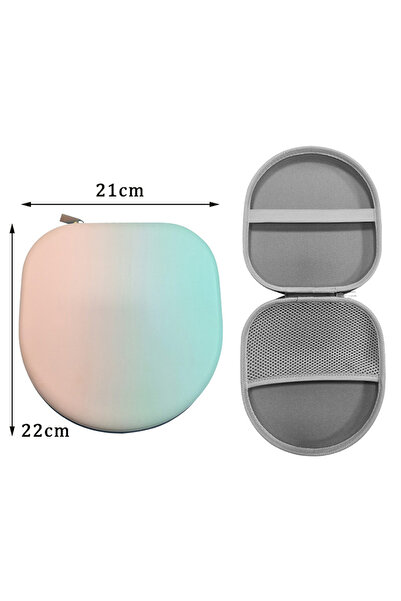 Choice حقيبة تخزين سماعات أذن كبيرة الحجم من مادة EVA الصلبة، مناسبة لسماعات ...