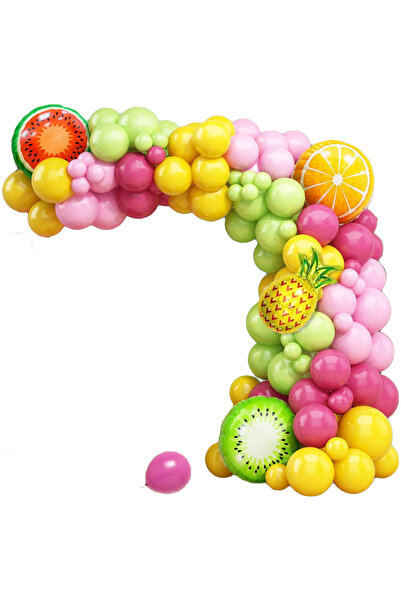 Choice مجموعة بالونات على شكل أناناس، مقاس 5 × 10 × 18 بوصة، طراز CY353، مجمو...