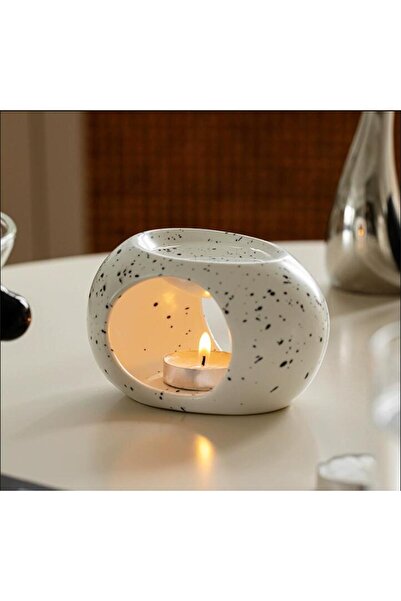 Choice حامل شمع سيراميكي لتسخين الشموع، موقد للزيوت العطرية، ناشر للروائح الع...