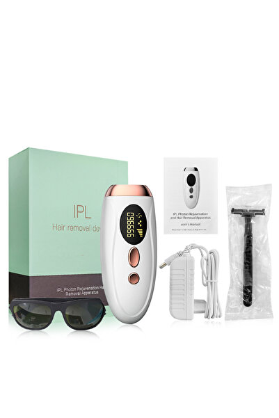 Choice5 EU Plug WHITE Laser Epilator IPL 990000 Flashes Painless Hair Removal...
