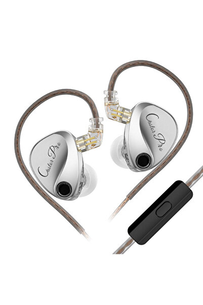 Choice سماعات أذن Harman MIC KZ Castor PRO داخلية، مزودة بسماعتين ديناميكيتين...