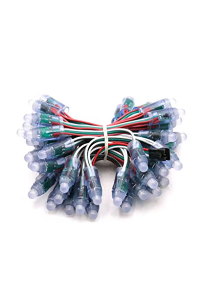 Choice 50 قطعة RGB 2025 جديدة 50 قطعة DC5V 12mm WS2811 وحدة بكسل LED مربعة من...