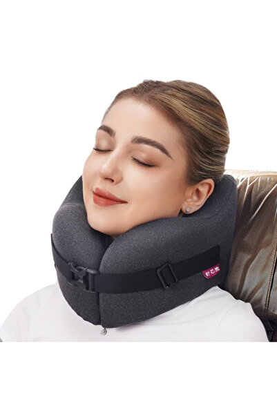 Choice 12x13cm black 2025 Neck Pillow Travel Pillow Business Trip Car Nap Cervical Vertebra and Neck Pillow