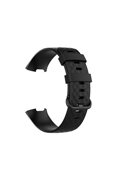 Choice أساور سيليكون سوداء كبيرة الحجم لساعات Charge 4 و Charge 3 و SE، أساور...