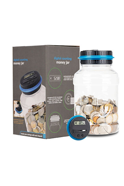 Choice حصالة نقود ذكية بيضاء كبيرة السعة على شكل حرف T، حصالة نقود إبداعية، ح...