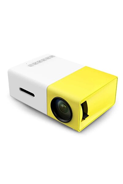 Choice6 جهاز عرض صغير LED YG300، أصفر ساطع، مزود بقابس بريطاني، إصدار مطور، س...
