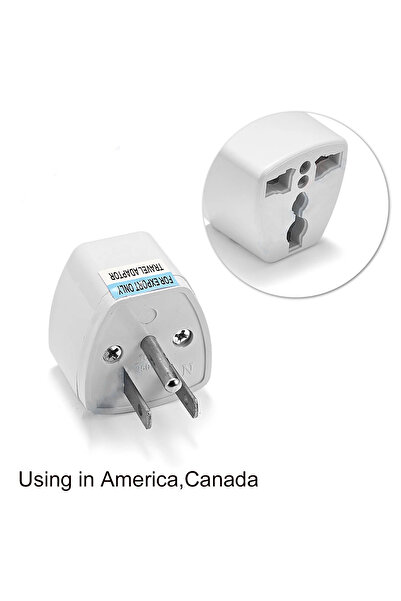 Choice US 3pin Universal US EU AU Converter to UK 3 Pin AC Travel Power Plug ...