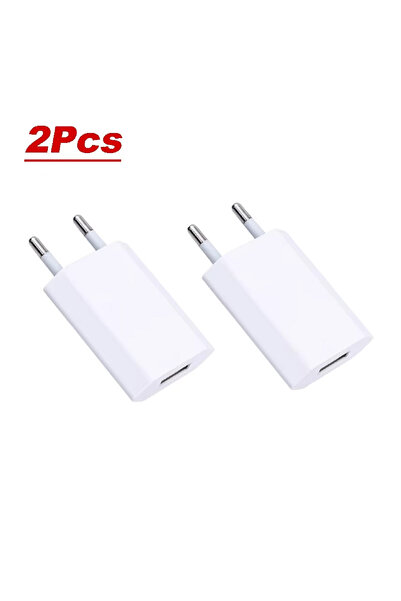 Choice قطعتان من قابس الاتحاد الأوروبي، من 1 إلى 5 قطع من شواحن الهواتف الجدا...