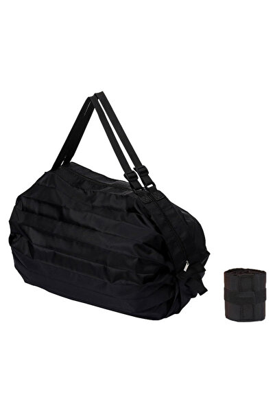 Choice حقائب تسوق سوداء نقية متعددة الاستخدامات، قابلة للطي، صديقة للبيئة، ذا...