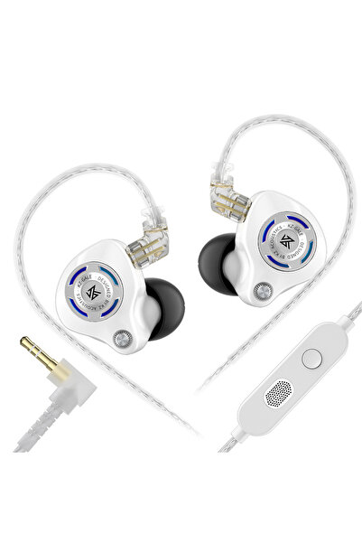 Choice سماعات أذن سلكية عالية الدقة للألعاب من جيل وايت مع ميكروفونين، مزودة ...