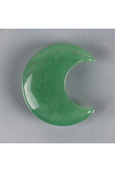 Choice زينة قمر صغير من حجر أفينتورين الكريستالي الطبيعي، كوارتز وردي منحوت ي...