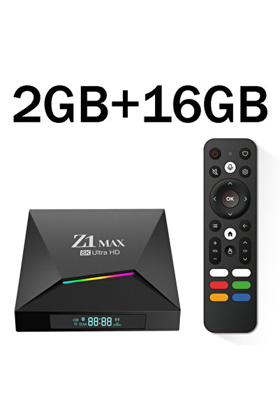 Choice EU Plug z1max16g Z1 Max Android 15 Smart TV Box Allwinner H618 Quad Core 4G 5G Dual WiFi BT5.0 Media