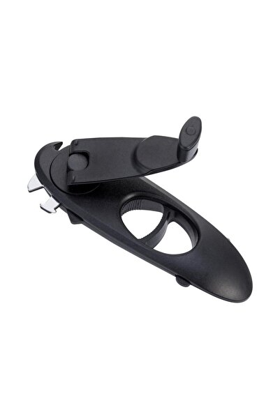 Choice فتاحة علب معدنية سوداء أو فتاحة برطمانات، مزودة بفتحة لزجاجات البيرة، ...