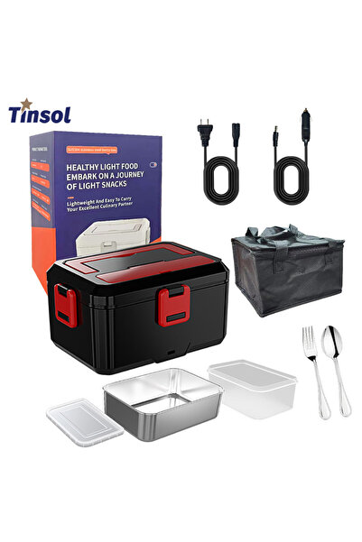 Choice 220V European plug New 1.5L 80W Electric Lunch Box Food Heater, Portab...