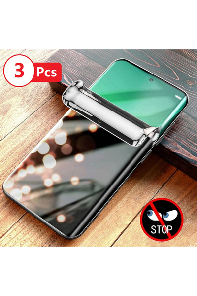 Choice13 Privacy Hydrogel 3Pcs For Samsung S20Plus 3Pcs Privacy gel Film For ...
